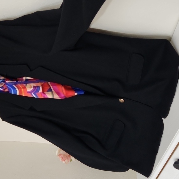 100% Wool Blazer Vintage Royal Button Alfred Dunnner Luxury Office Elegant - Picture 5 of 10